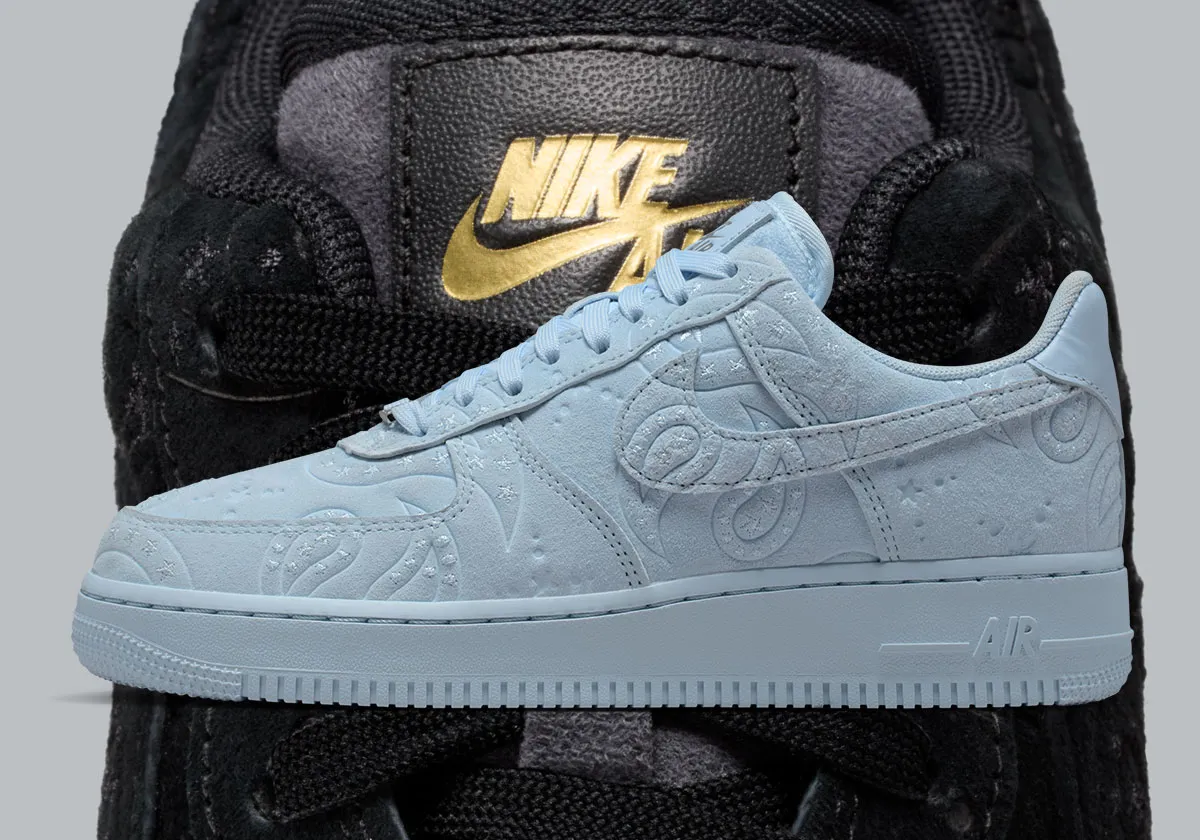 Nike Air Force 1 Low “Paisley Suede” ra mắt vào mùa xuân 2026