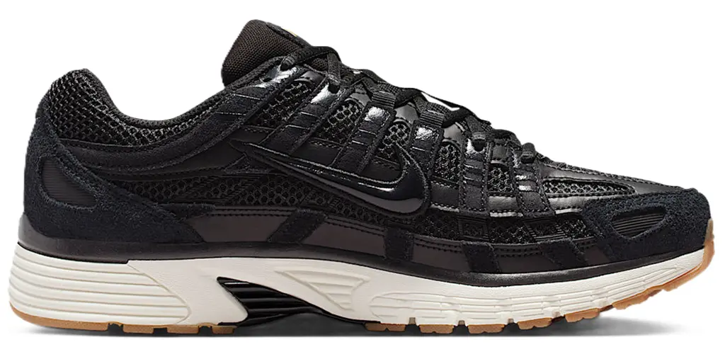 Giày Nike P-6000 Suede 'Black Metallic Gold Grain' HF0015-001
