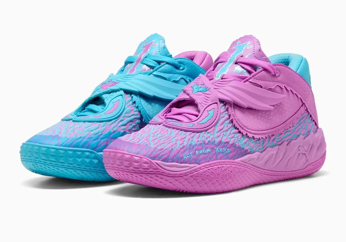 Hinh anh 2: Puma MB.05 'Hive' - Giay bong ro LaMelo Ball voi thiet ke bat doi xung va cong nghe tien tien Hinh anh 2: Puma MB.05 'Hive' - Giay bong ro LaMelo Ball voi thiet ke bat doi xung va cong nghe tien tien