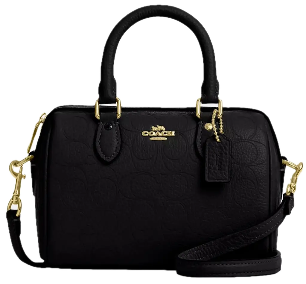 Túi Coach Mini Rowan Crossbody Bag ‘Black’ CCF28-IMBLK