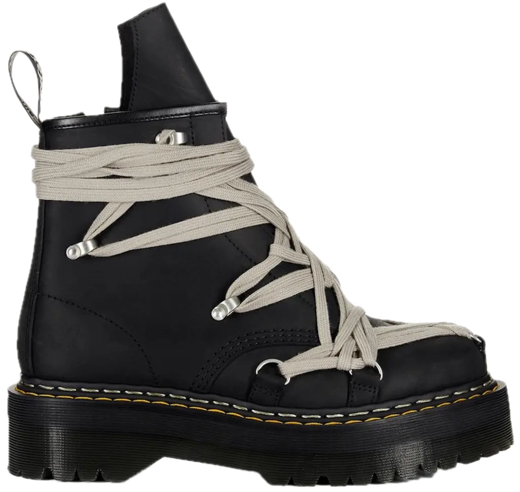 Giày Rick Owens x Dr. Martens 1460 'Black' DW02E68128001-09