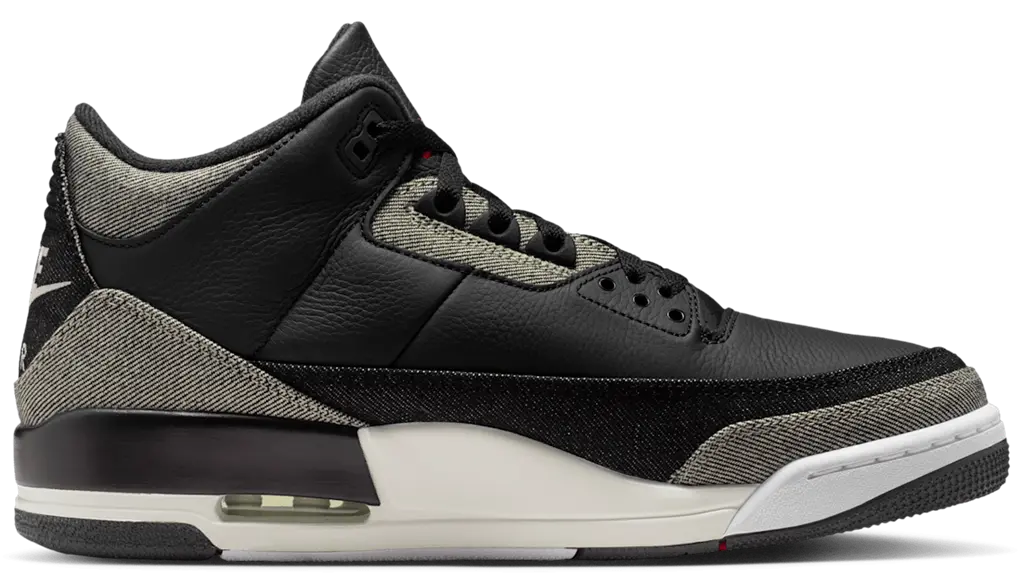 Giày Nike Air Jordan 3 x Levi's 'Black and White' IR0914-400