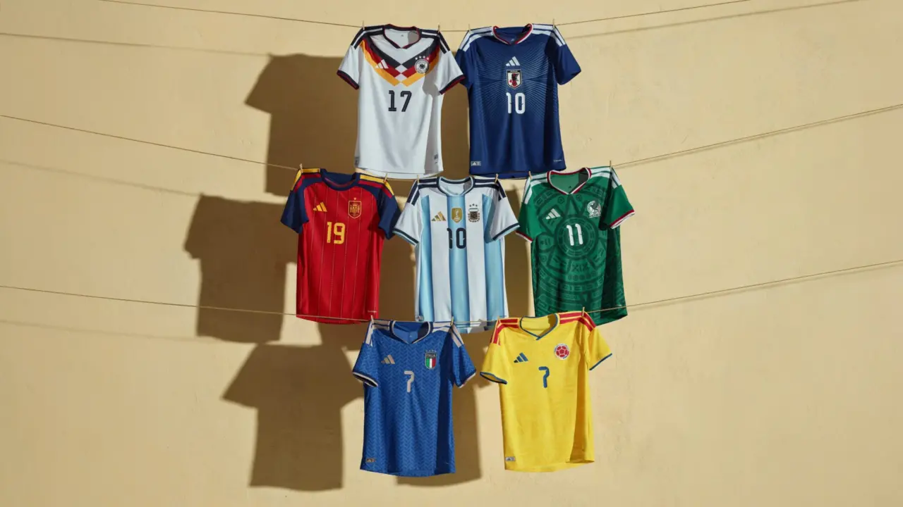 Áo đấu World Cup 2026 - những mẫu áo đã được adidas xác nhận ( P1)
