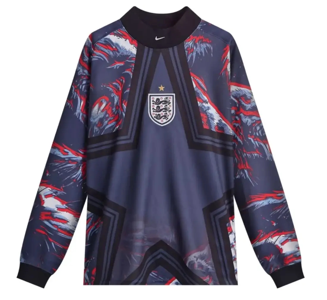 Áo Nike England Goalkeeper Jersey 'Black Obsidian White' IO0792-010