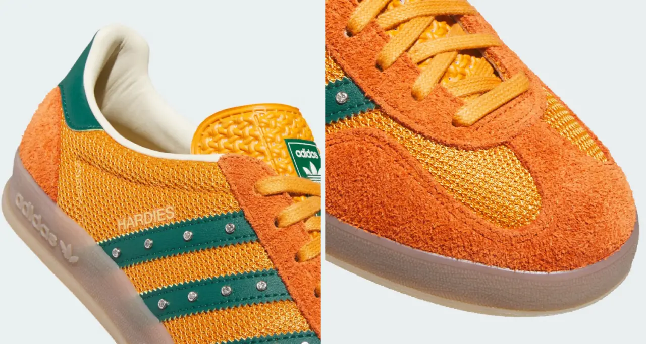 adidas Gazelle Indoor ra mắt với diện mạo mới từ Hardies