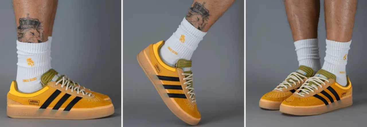 adidas Gazelle Indoor “Solar Gold” của Bad Bunny sắp ra mắt