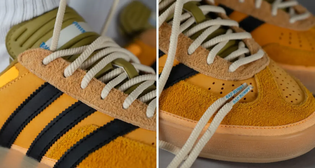adidas Gazelle Indoor “Solar Gold” của Bad Bunny sắp ra mắt