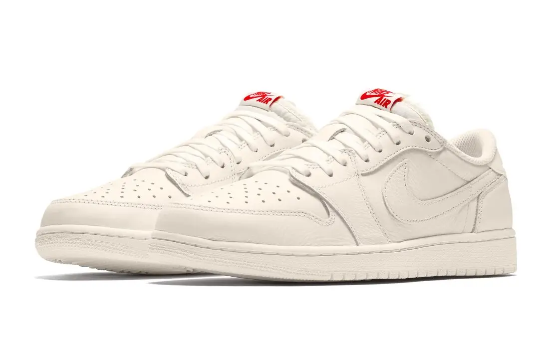 Air Jordan 1 Low OG “Sail” trở lại với phiên bản low-top vào 2026