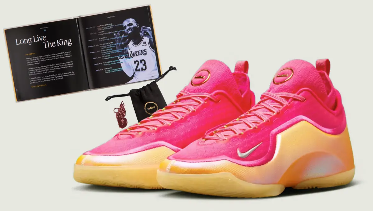 LeBron 23 “Good Intentions” gợi nhớ quyết định lịch sử của LeBron James