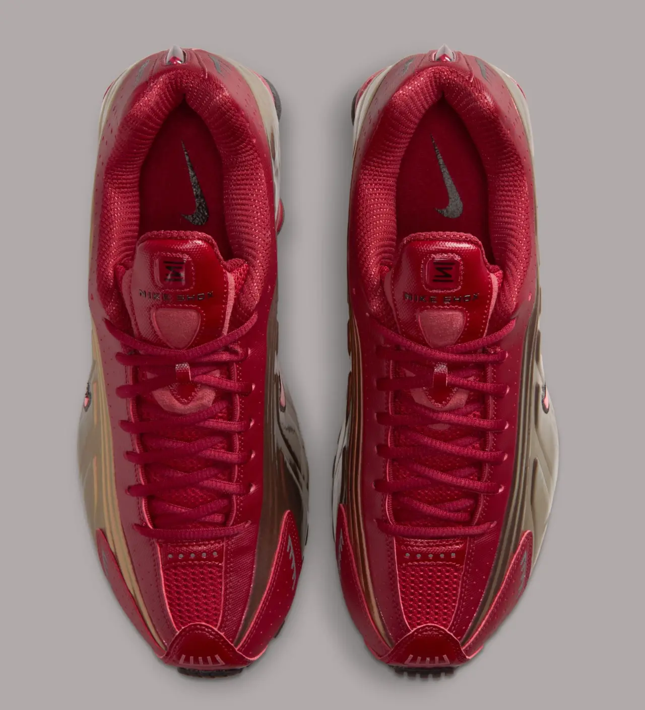 Nike Shox R4 “Iron Man” – phối màu biểu tượng siêu anh hùng
