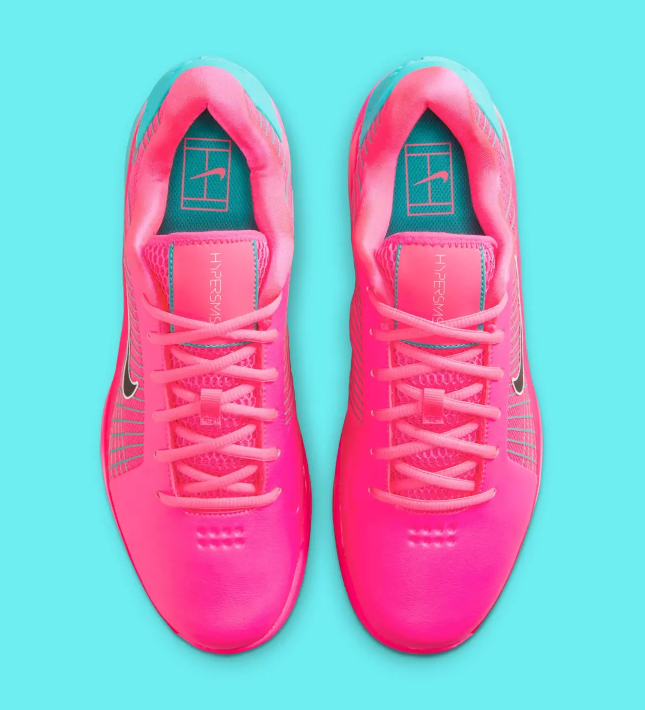 Nike Vapor 12 Hypersmash “Miami” – phối màu nổi bật mang cảm hứng South Beach