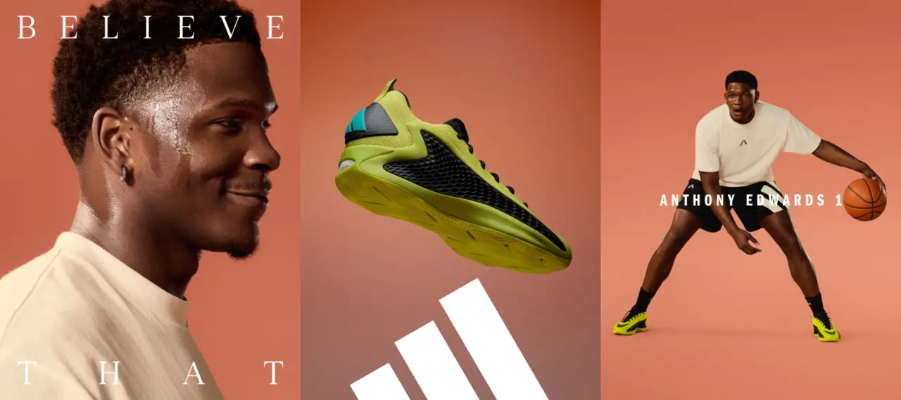 Đế chế của Anthony Edwards với adidas vẫn luôn vững mạnh?
