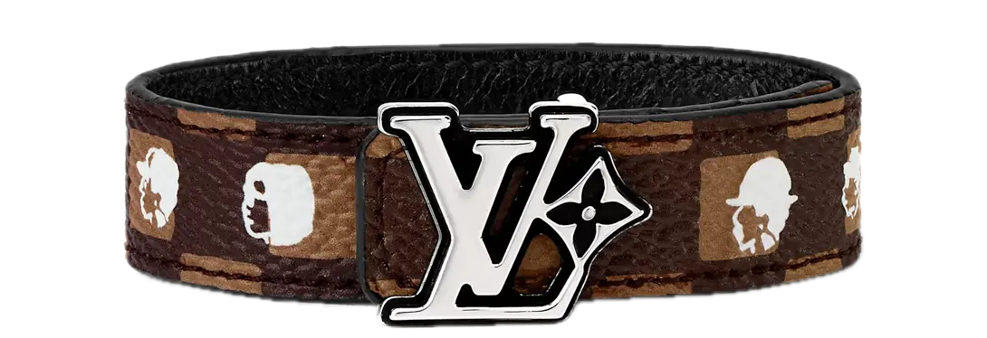 Vòng Louis Vuitton x Nigo LV Flower 'Brown' M4429E