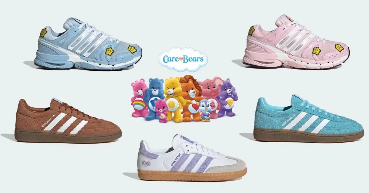 adidas kết hợp Care Bears ra mắt bộ sưu tập giày mới