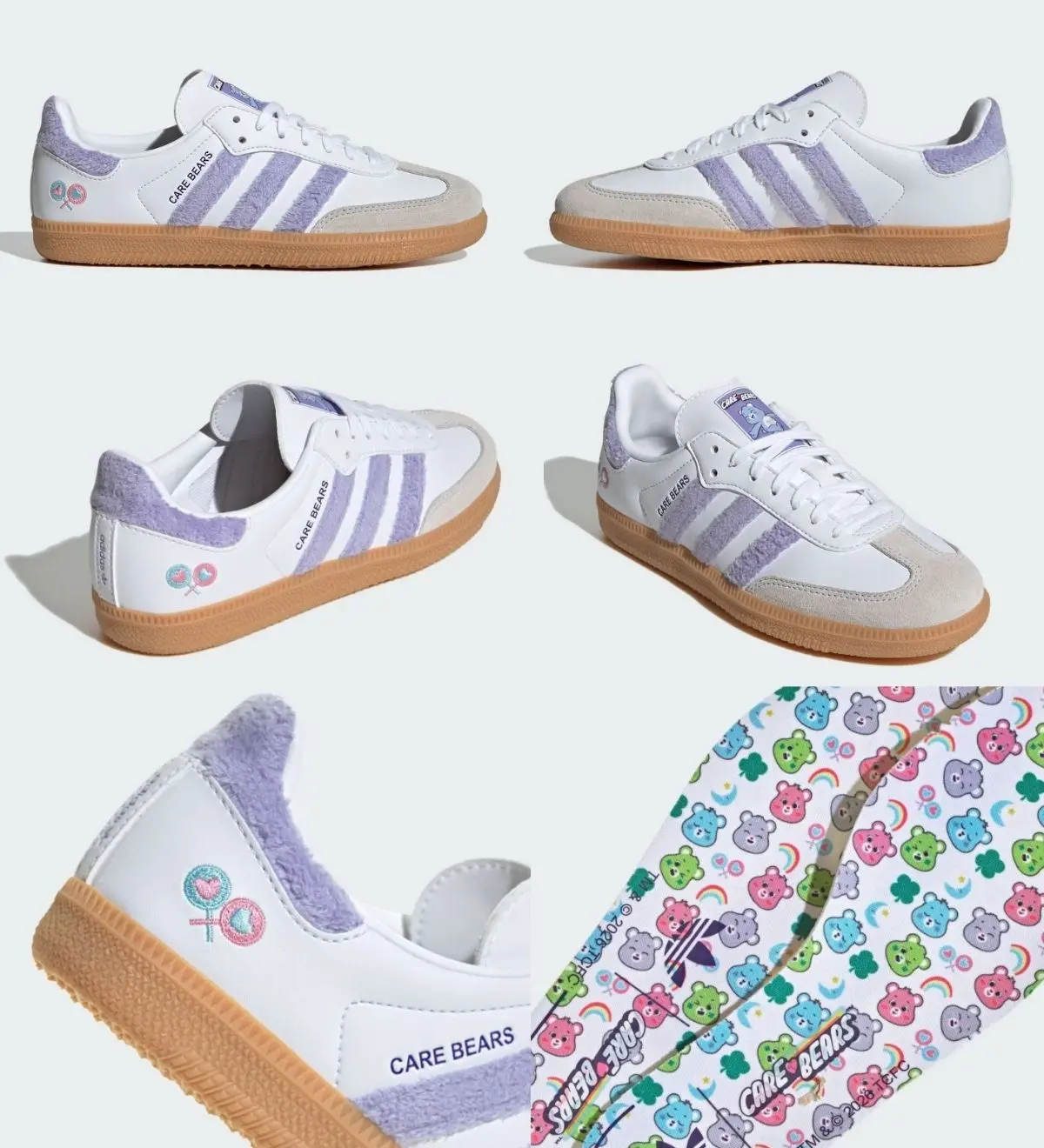 adidas kết hợp Care Bears ra mắt bộ sưu tập giày mới