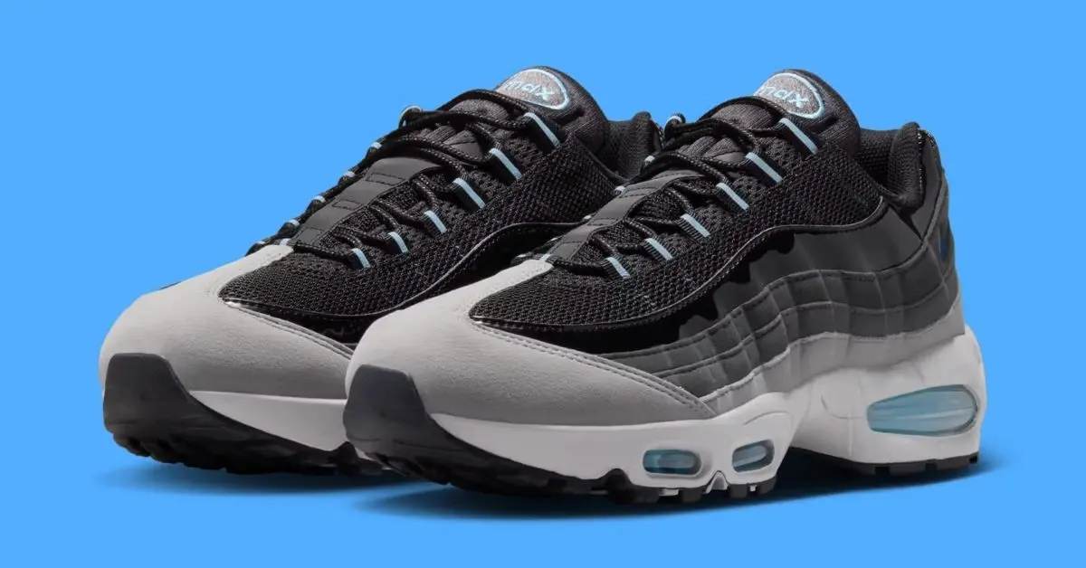 Air Max 95 "Black/Grey Fog" ra mắt với phối màu mới
