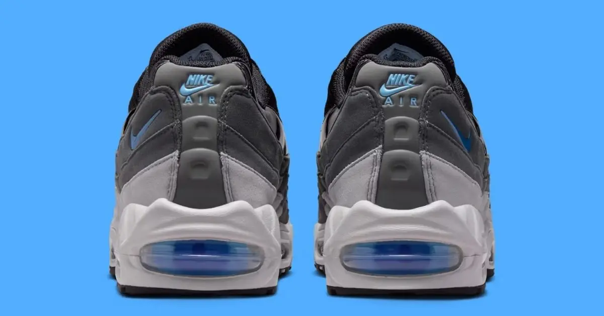 Air Max 95 "Black/Grey Fog" ra mắt với phối màu mới