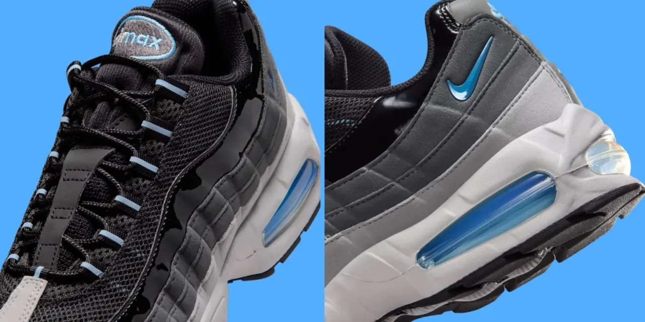 Air Max 95 "Black/Grey Fog" ra mắt với phối màu mới