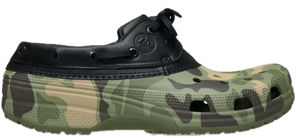 Dép Crocs Classic Boat Clog 'Camo Black Cargo' 212951-0SL