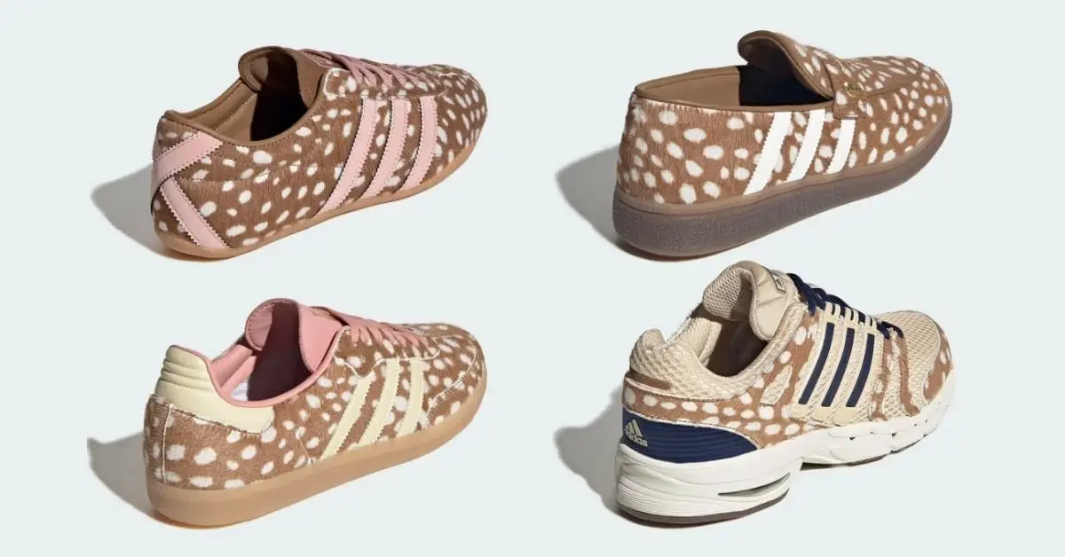 adidas Originals “Deer Print” phủ họa tiết hươu lên loạt thiết kế nữ