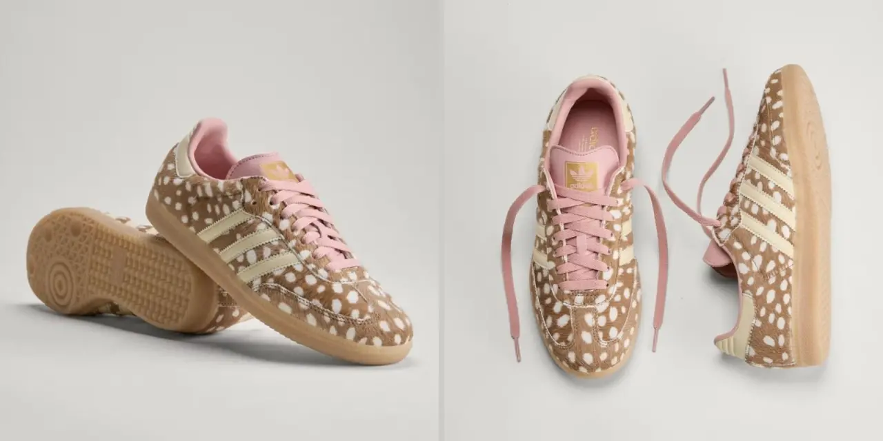 adidas Originals “Deer Print” phủ họa tiết hươu lên loạt thiết kế nữ