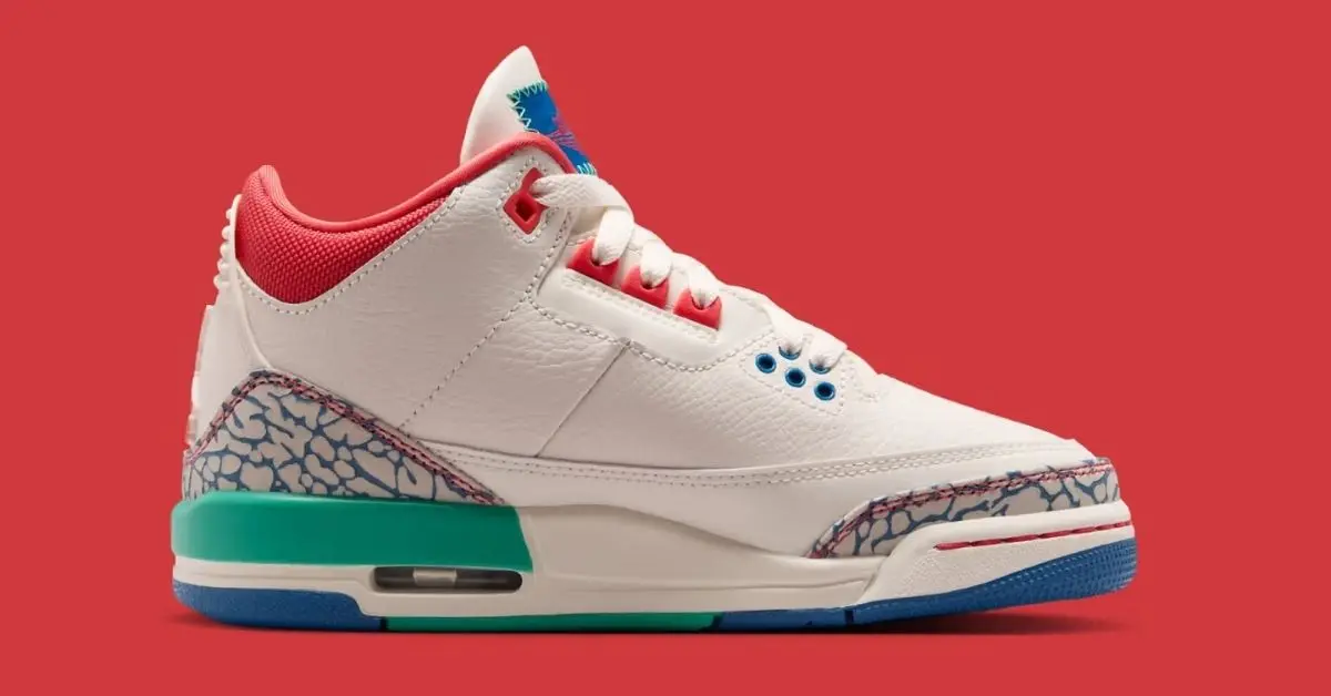 Jordan 3 “Play Your Way” mang màu sắc vui nhộn cho trẻ em