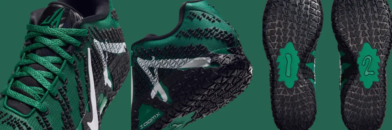 Nike Ja 3 “Garden” nổi bật với phối màu xanh Malachite