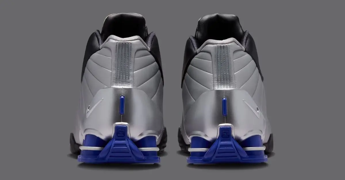 Nike Shox BB4 “Black/Metallic Silver/Lapis” chính thức trở lại