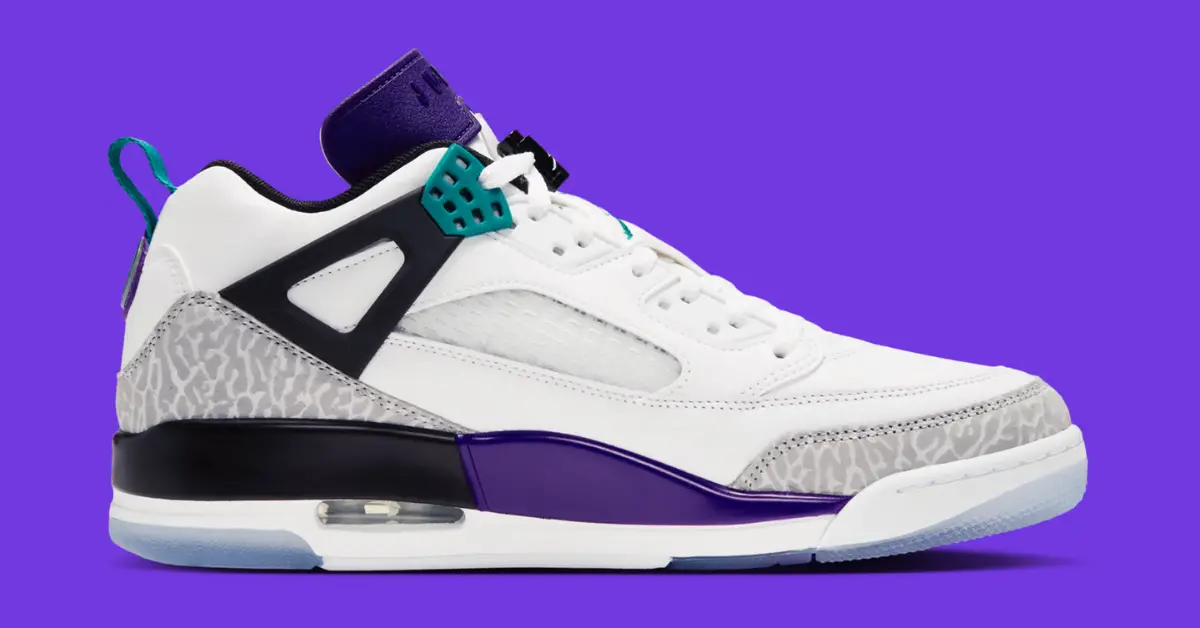 Jordan Spizike Low Grape tái hiện phối màu kinh điển của AJ5