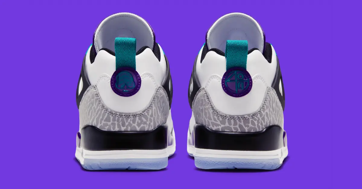 Jordan Spizike Low Grape tái hiện phối màu kinh điển của AJ5