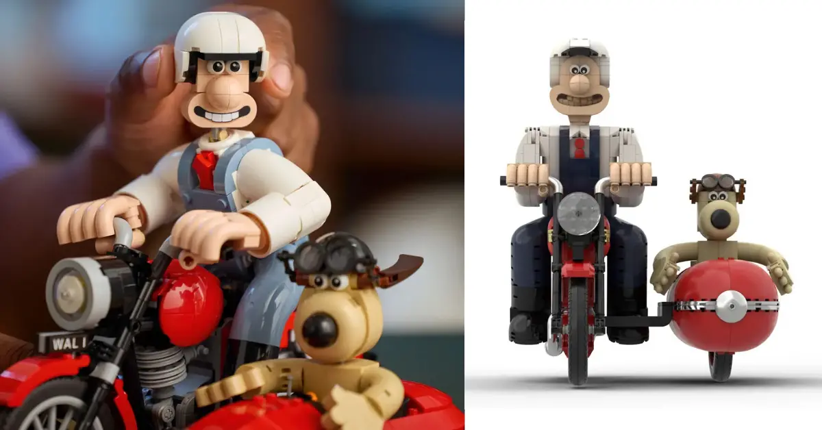 Mô Hình Lego Wallace & Gromit kỷ niệm 50 năm Aardman