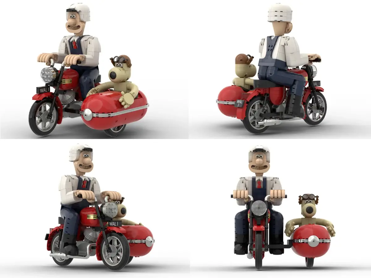 Mô Hình Lego Wallace & Gromit kỷ niệm 50 năm Aardman