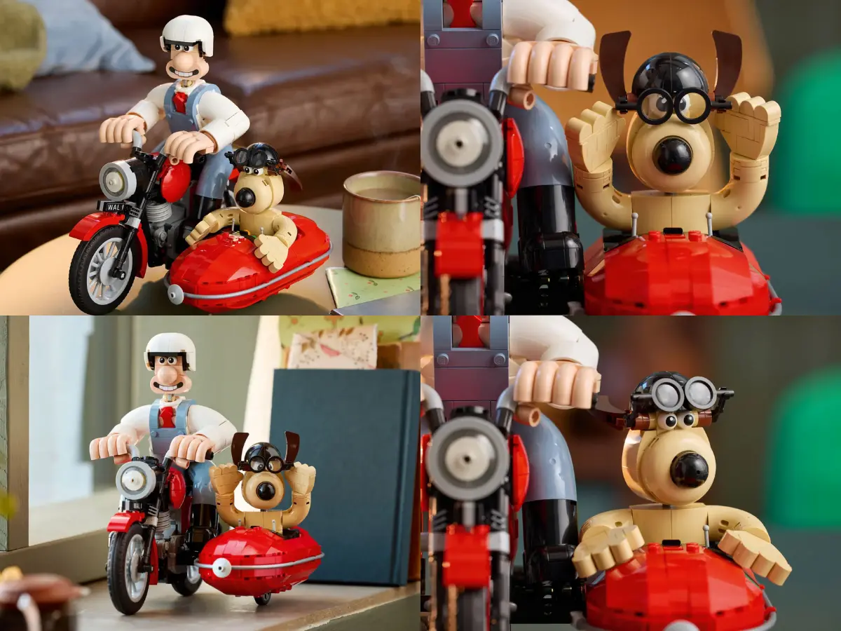 Mô Hình Lego Wallace & Gromit kỷ niệm 50 năm Aardman