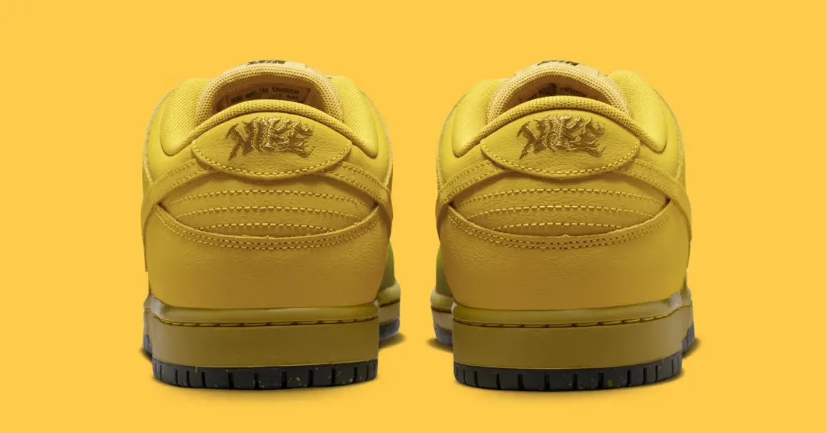 Nike SB Dunk Low “Saffron Quartz” nổi bật với sắc vàng retro