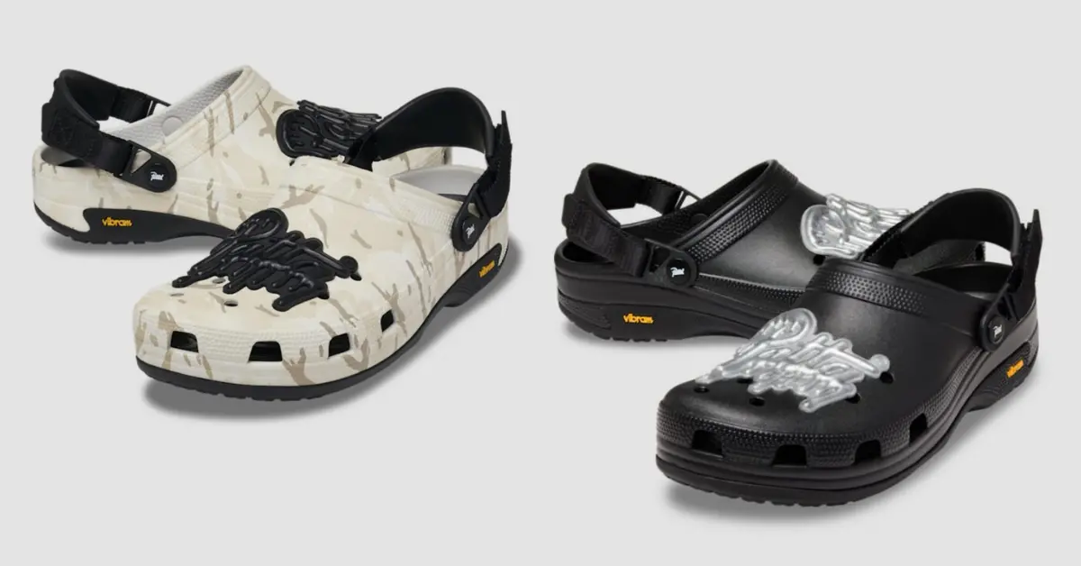 Patta x Crocs Classic EXP Clog ra mắt với hai phối màu mới