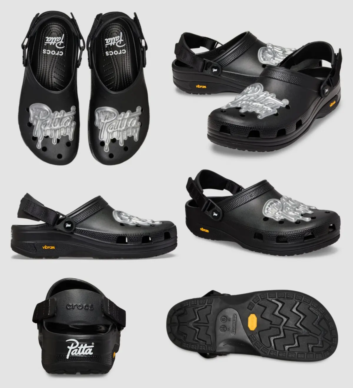 Patta x Crocs Classic EXP Clog ra mắt với hai phối màu mới