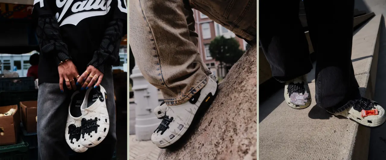 Patta x Crocs Classic EXP Clog ra mắt với hai phối màu mới